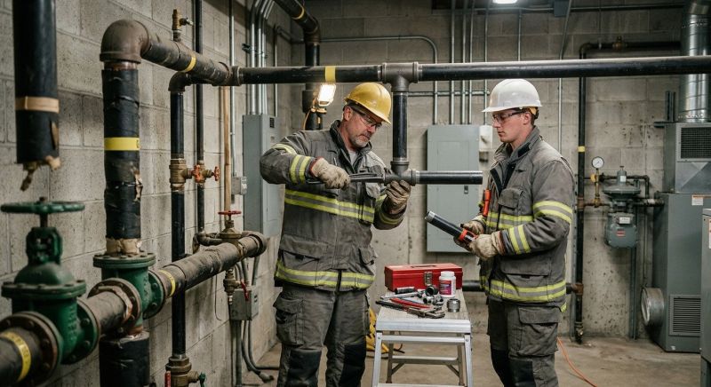 Commercial Gas Line Service in Austin, TX