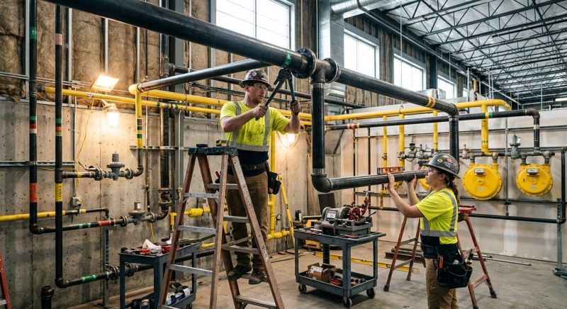 Commercial Gas Piping in Denver, CO