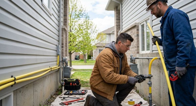 Gas Line Installation in Fredericksburg, VA
