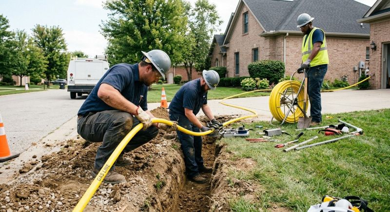 Gas Line Moving Service in Kansas City, MO