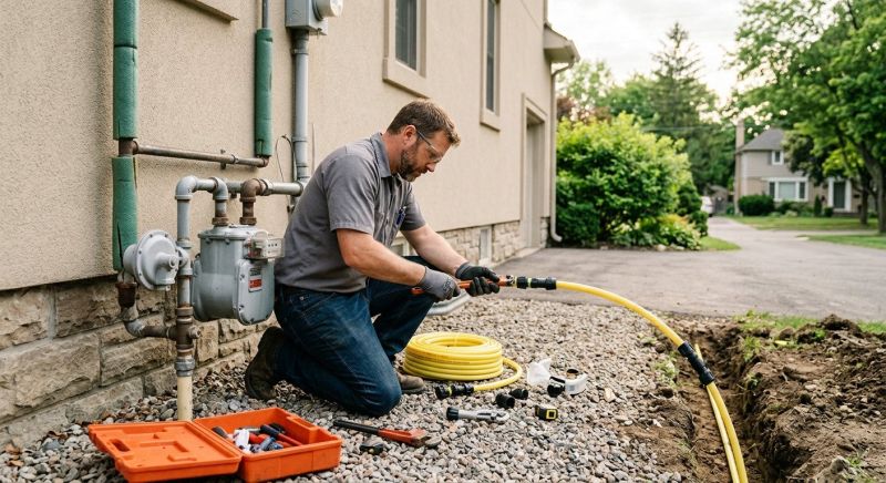 Gas Line Plumbing in San Antonio, TX
