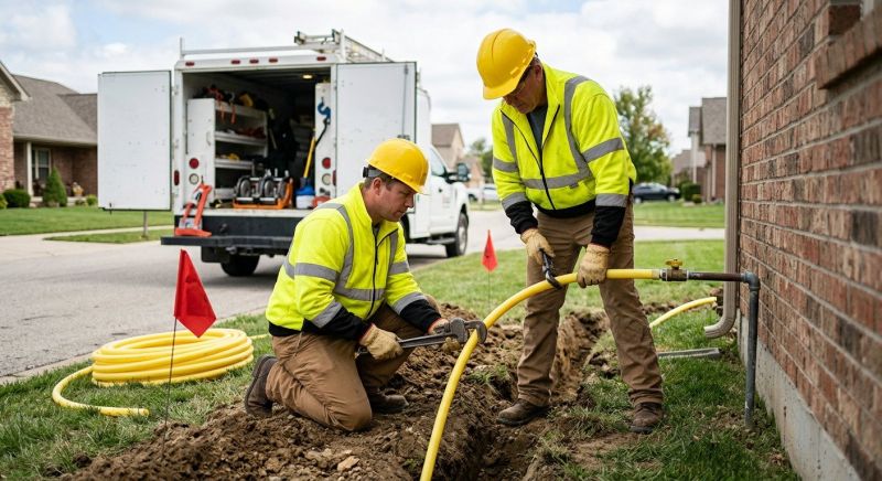 Gas Line Rerouting in West Palm Beach, FL