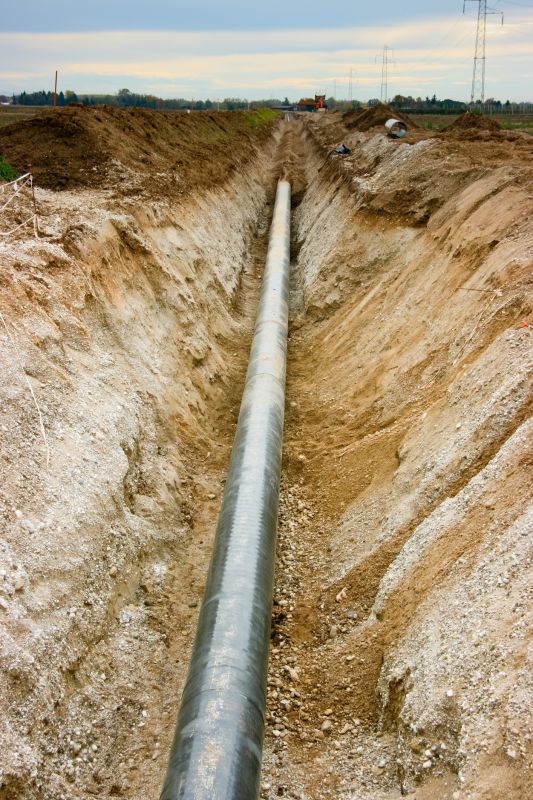 Gas Pipe Installation in Fredericksburg, VA