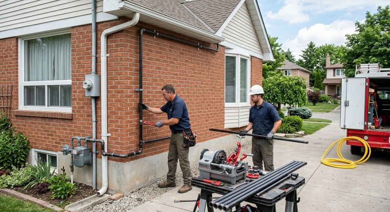 Natural Gas Line Installation in Fredericksburg, VA