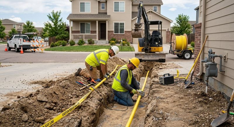 Underground Gas Line Service in West Palm Beach, FL