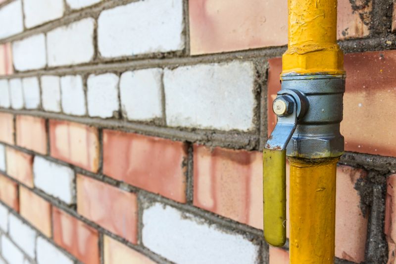 Outdoor Gas Line Repair