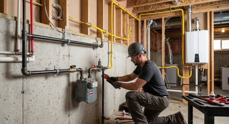Residential Gas Piping in Annapolis, MD